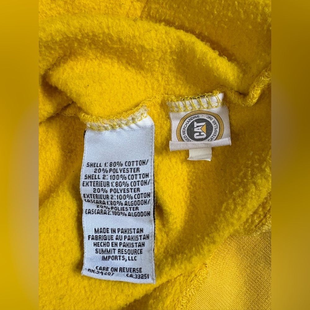 Caterpillar Bright Yellow Apparel - Picture 3 of 4